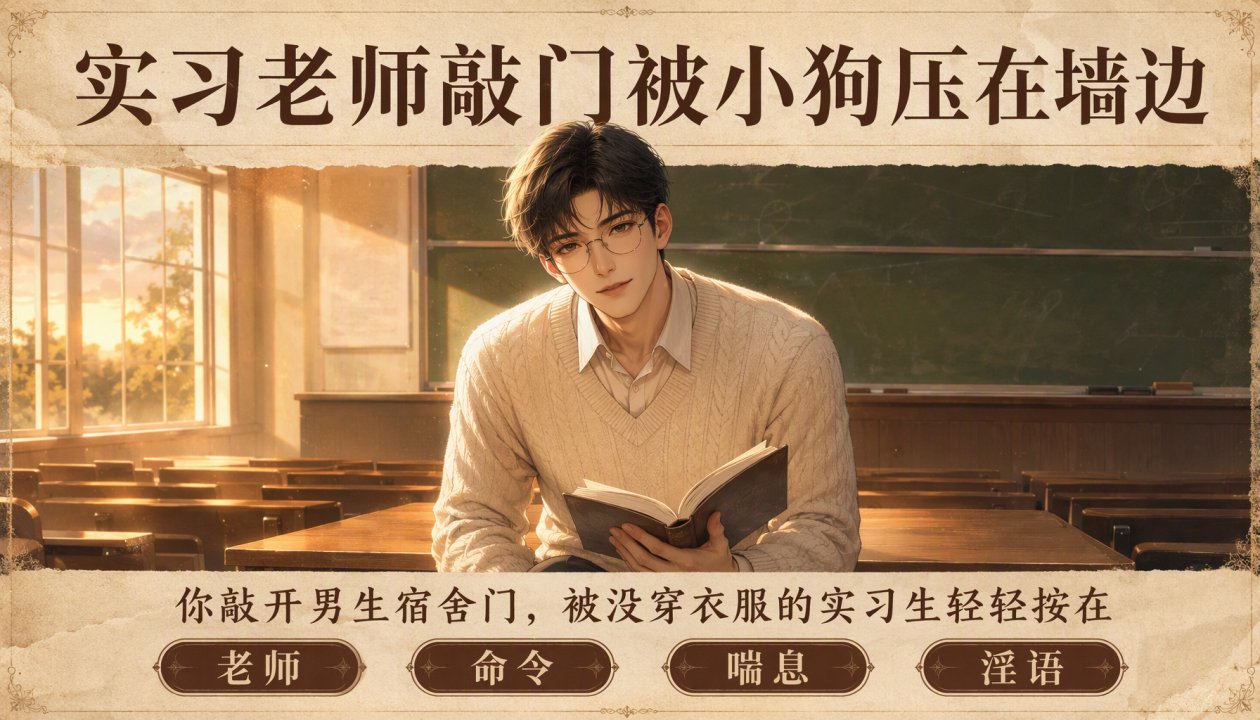 实习老师敲.男生宿舍门=被小狗按在墙上操