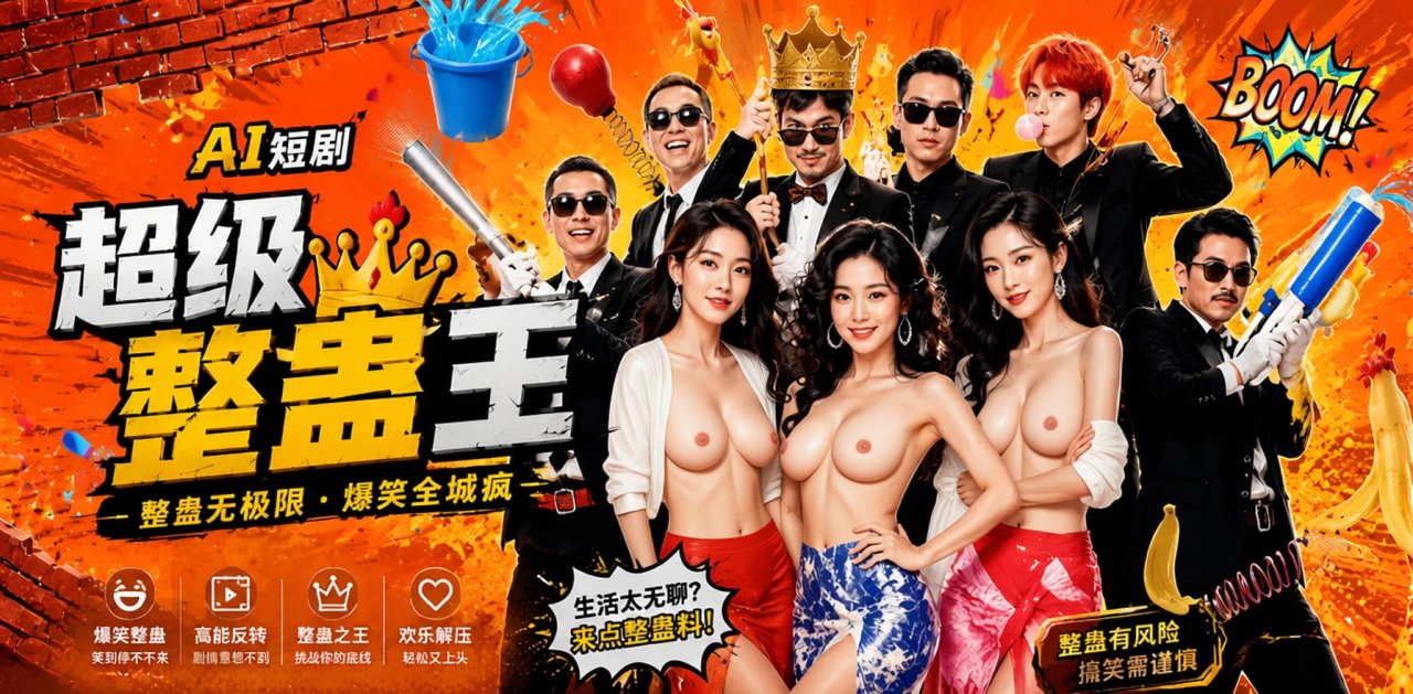 暧昧整蛊!(游戏的魔改版 ! 短剧