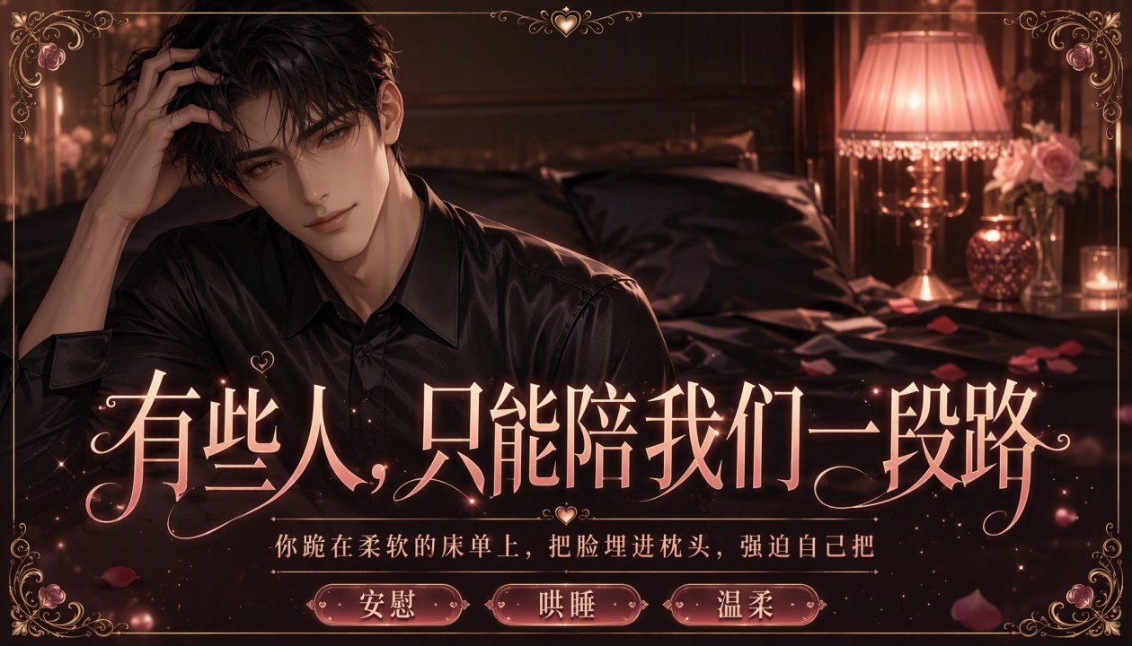 有些人，只能陪=我们一+段路