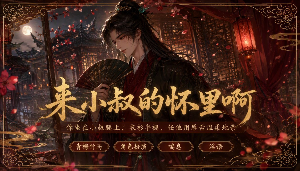 来小叔的 怀里啊