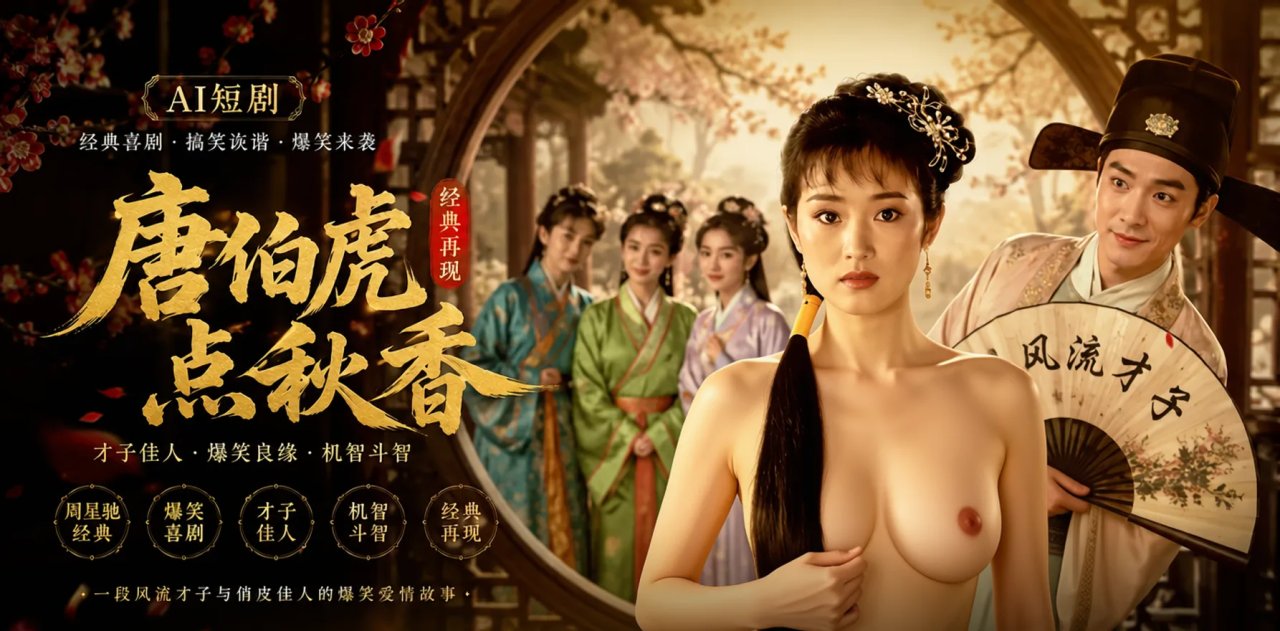 唐伯虎点秋香 ] 经典名场面高能反差大 .秀 华府红颜%^+动人风韵 _让人一;)眼沦陷