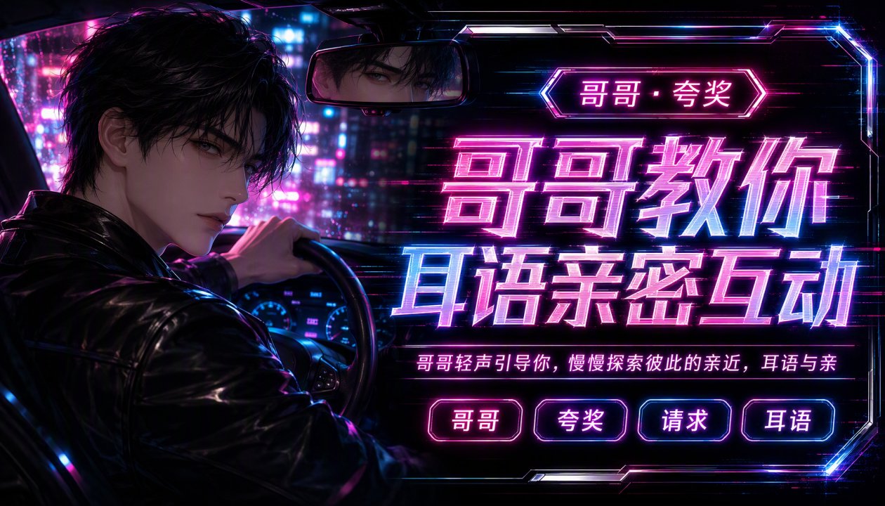 哥哥教你;,耳语亲密互动