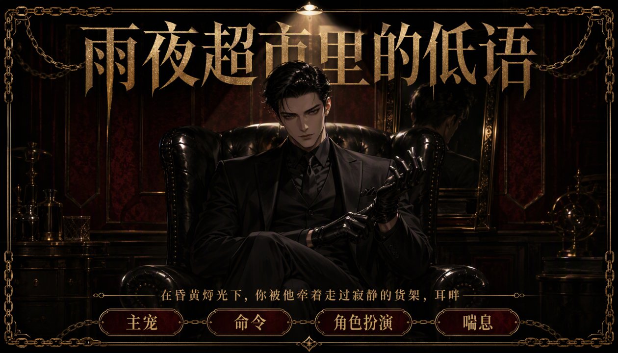 小狗戴 着]:_?`人体彩绘去超市买套