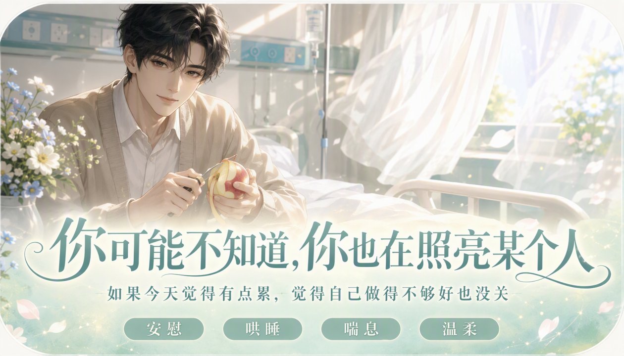 你可能不/知道，但你/^也正在照亮某个人
