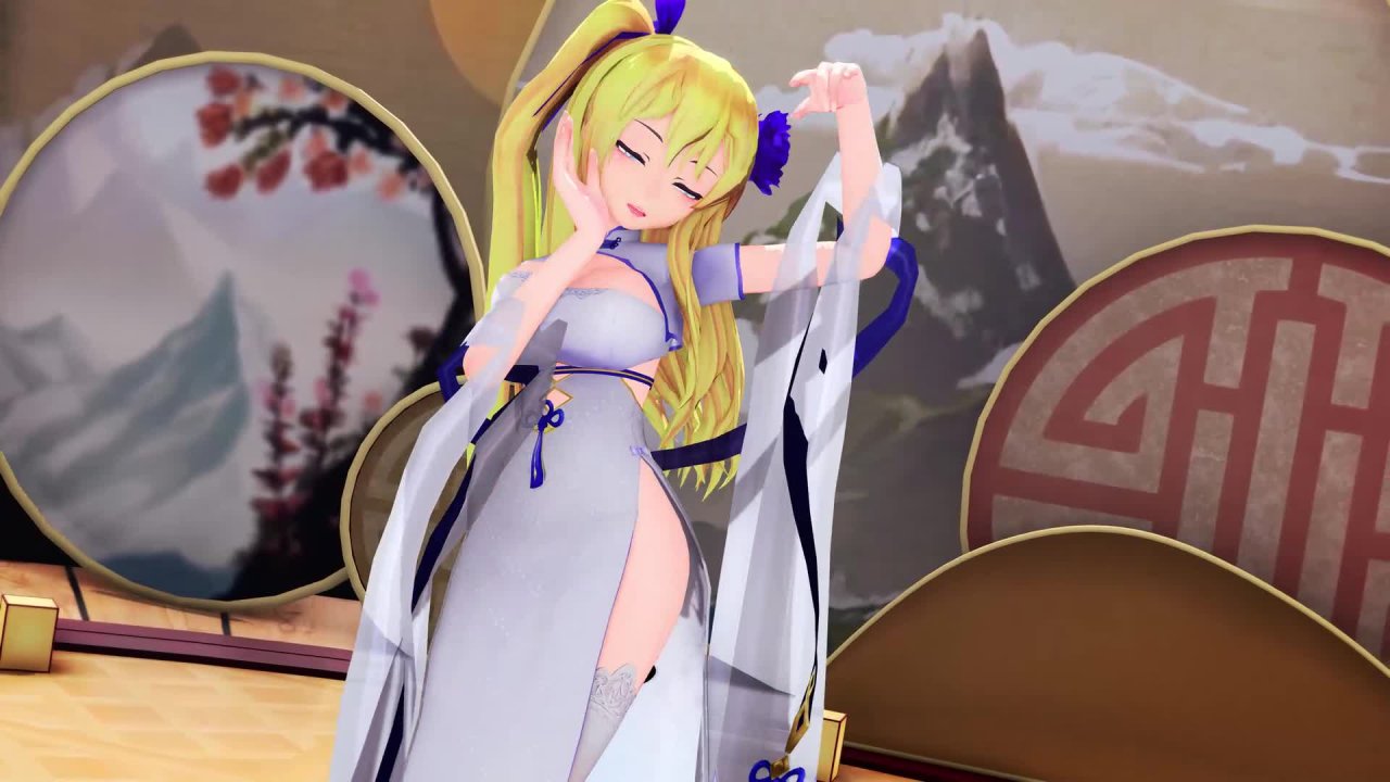 [MMD] 金莲旗袍打破次元壁的真实质感