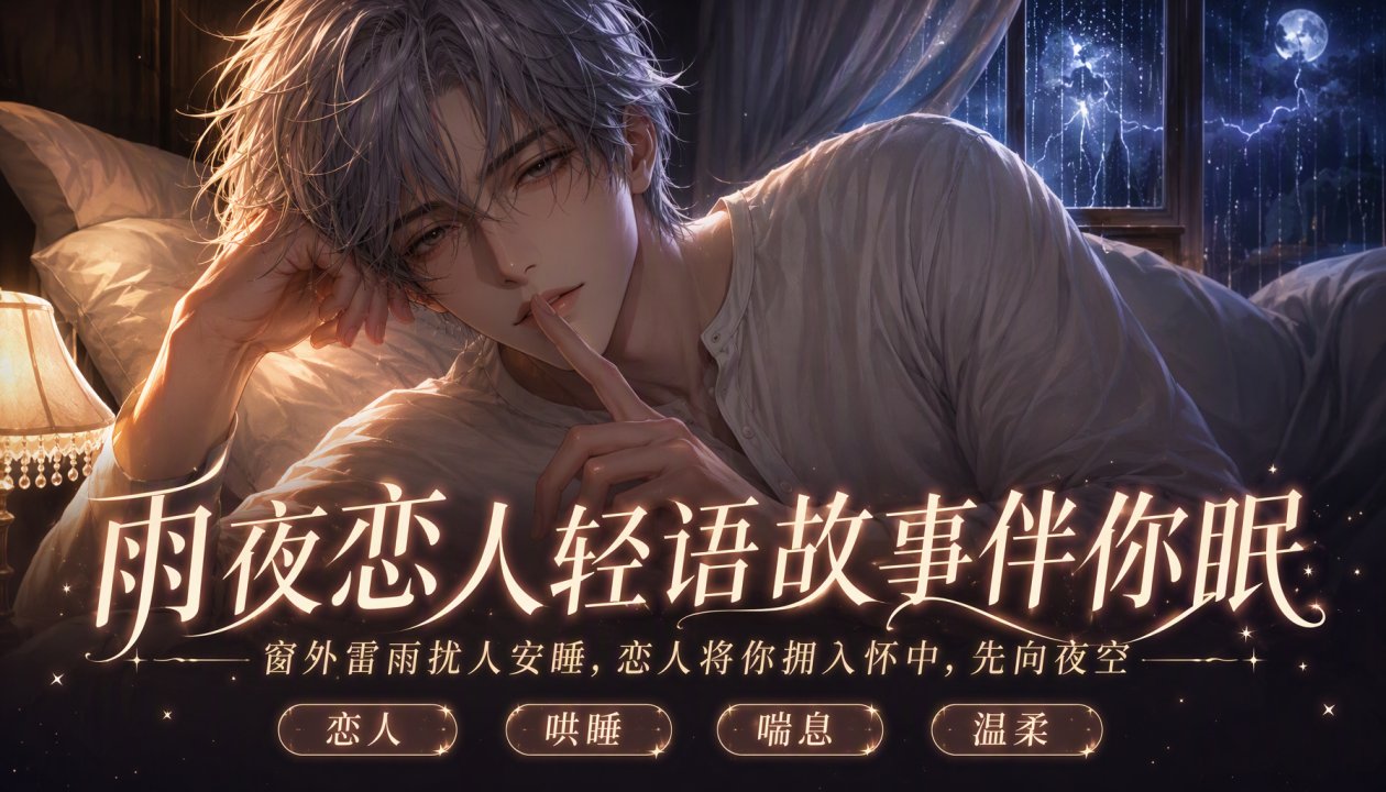 下雨天男友--讲`)飞鸟与鱼的故事哄你睡