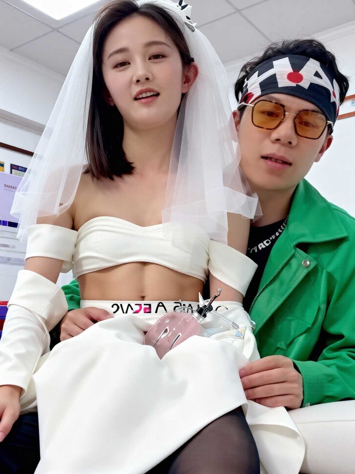 AI换脸 李一桐 背着自己老公身穿婚纱被大屌勐男暴插淫叫口交调教视频流出
