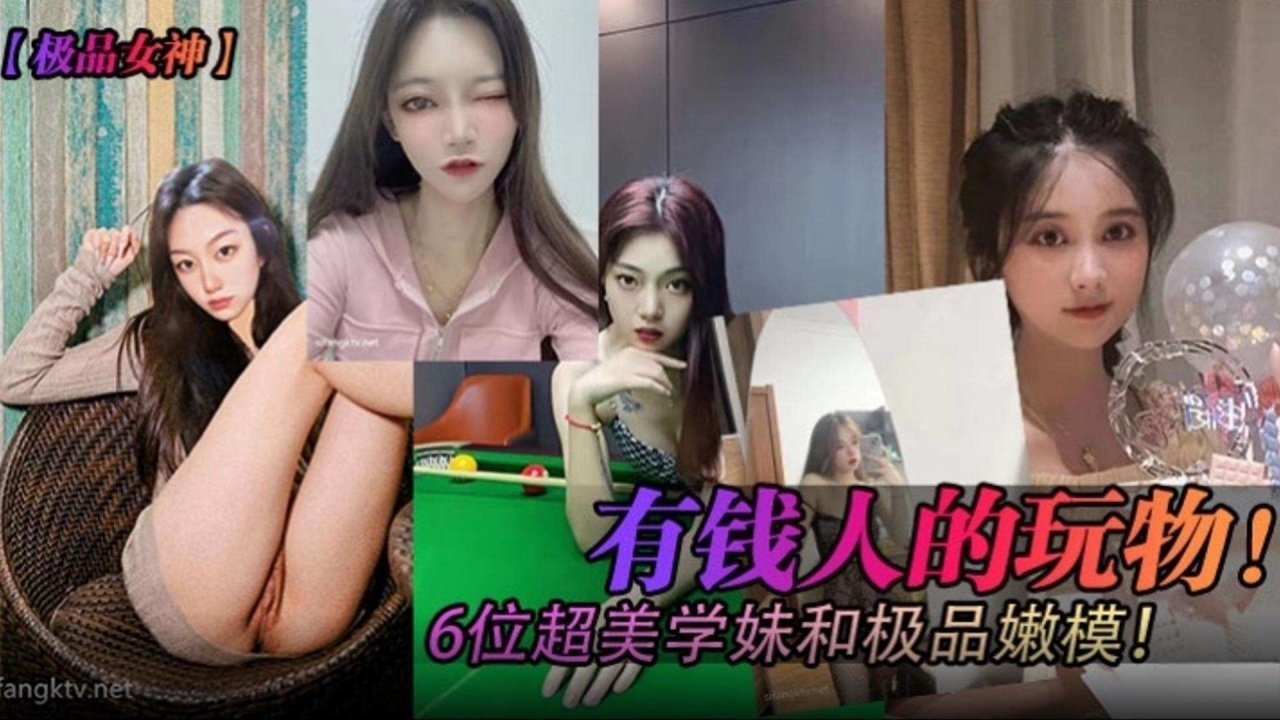 【极品女神】有钱人的玩物！六位超美学妹和极品嫩模-