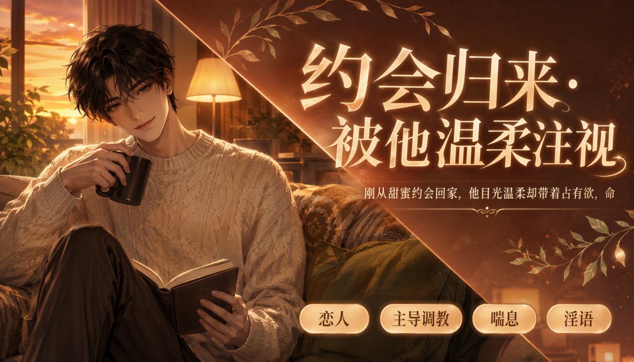 跟男友约会完.回家