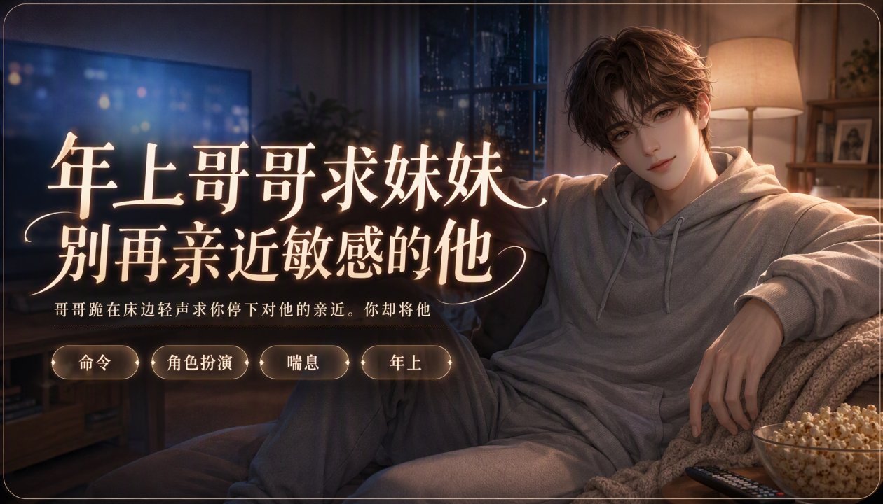 年上 哥哥求妹妹别再玩弄?%敏感的龟头