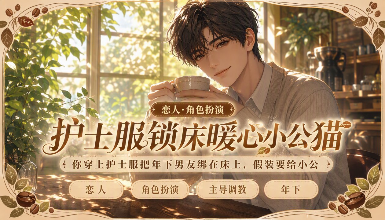 护士服锁床暖心小公猫