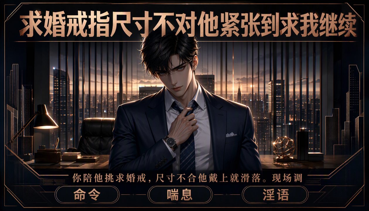 求婚戒指尺寸不对他尴尬*到求我继续