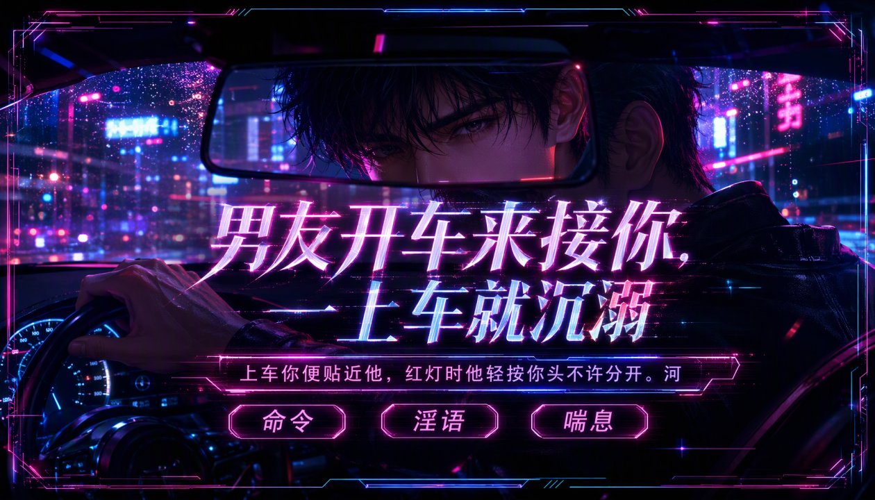 男友开车来接;,你下班，一上)车就开*$始...