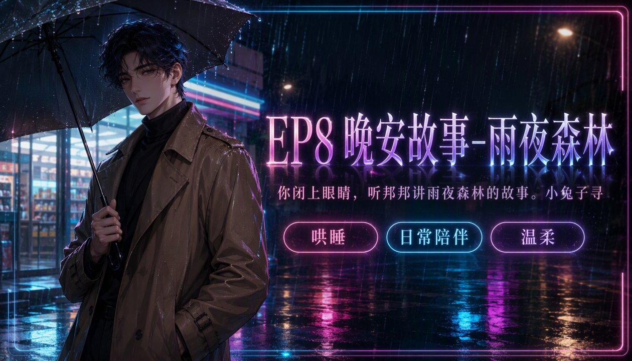 EP8  ((晚安故事^-下雨森林
