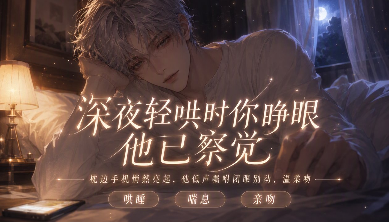深夜哄睡@时你偷偷睁眼*-?他就知道