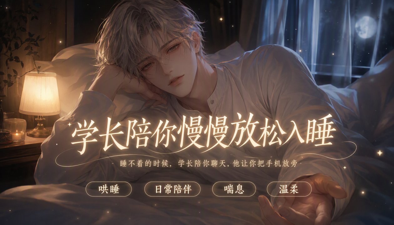 学长陪你慢慢放松\入睡