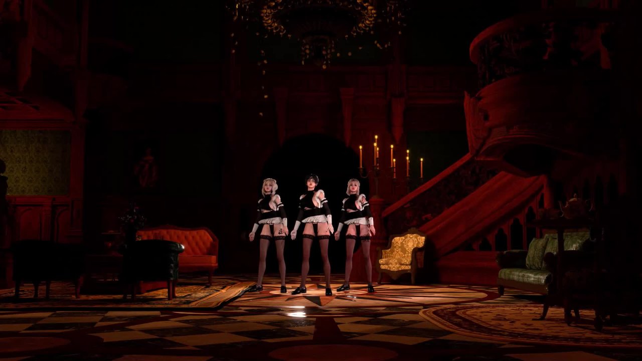 女仆丝袜脱衣舞把曲线完整推到眼前