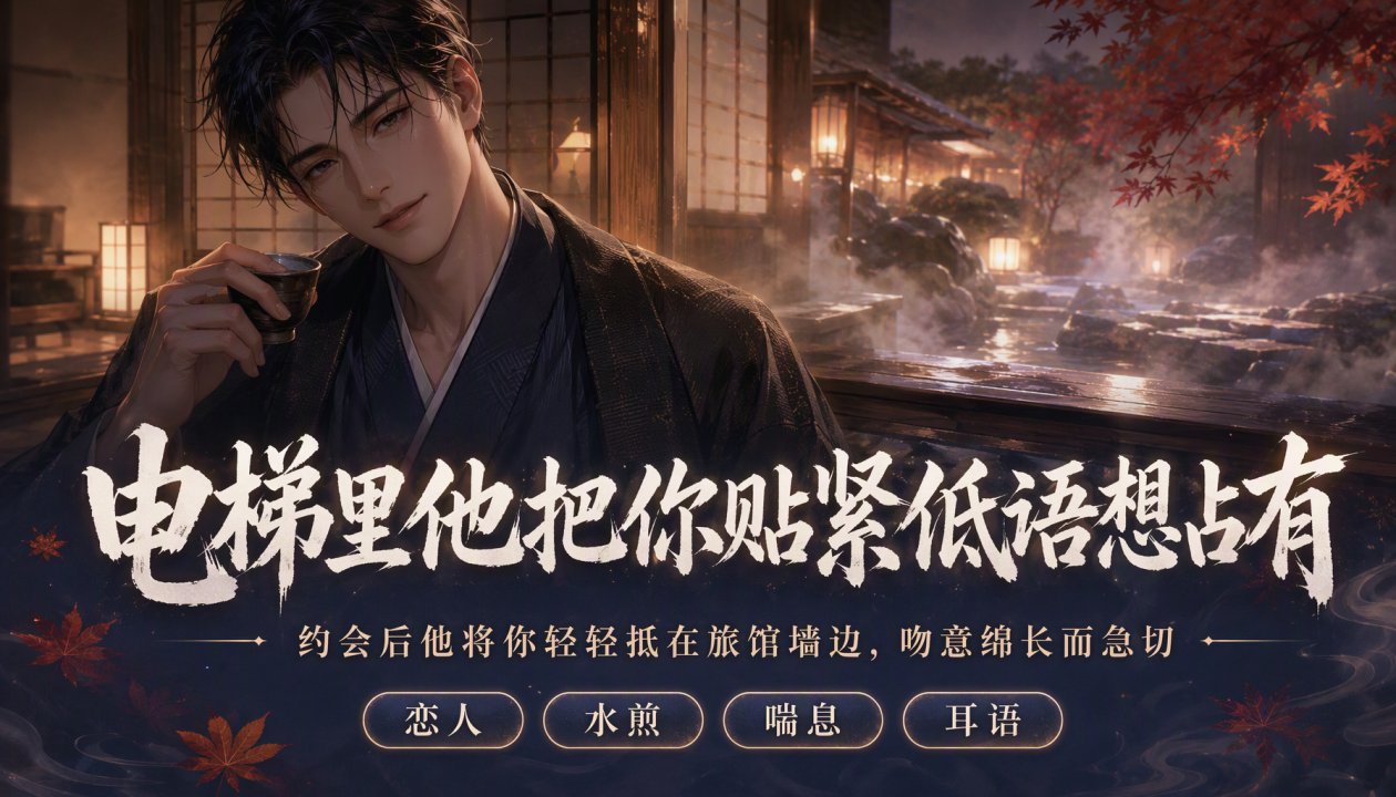 电梯里他把你\,压紧说想立刻吃掉