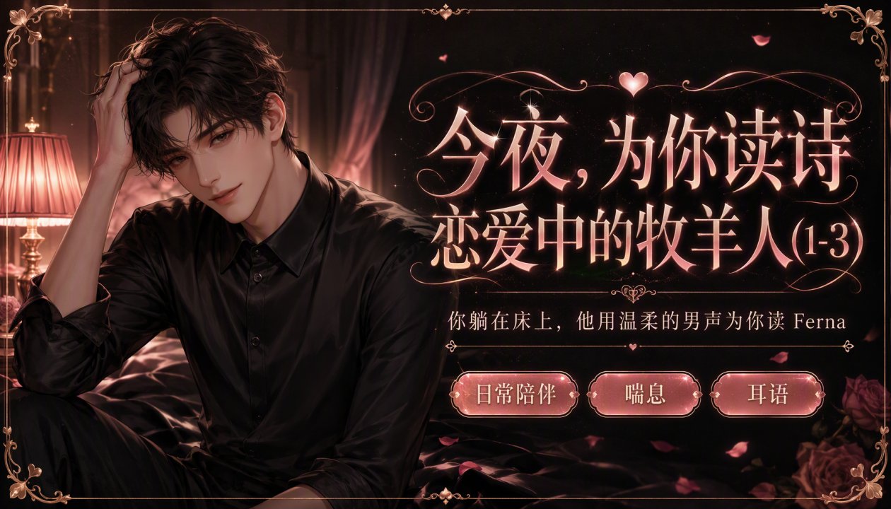 今夜，为;@\!;你读诗 恋爱中的(^牧羊人(1-3)