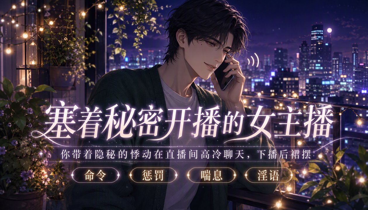 塞着/ 玩具开播的女主播