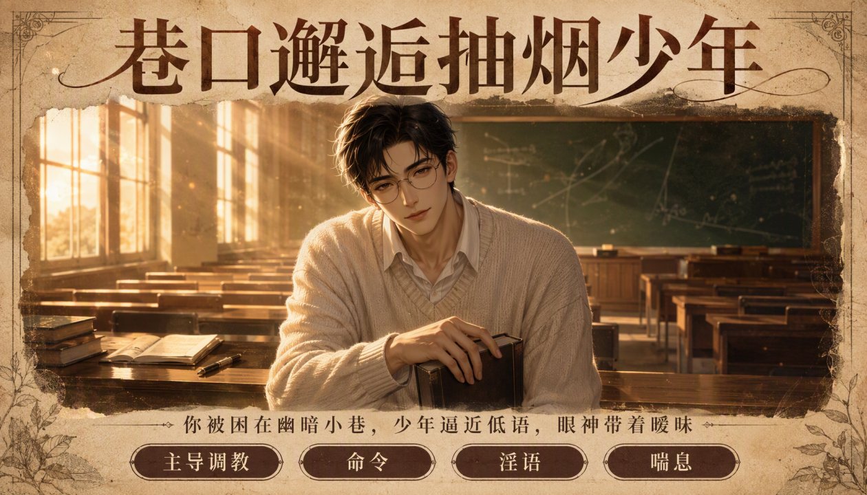 巷口遇到抽烟混混