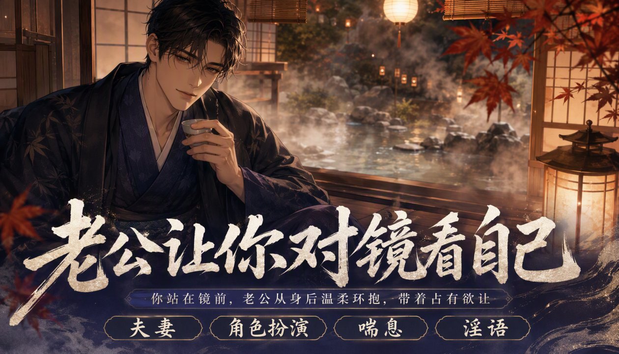 老公\让你对镜子看自己被操