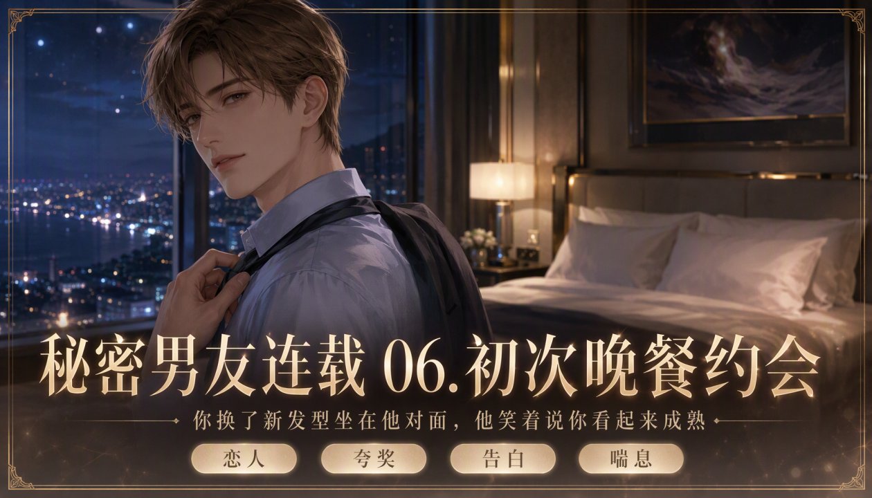 秘密男友连载 06. 第一(=次晚餐?约会