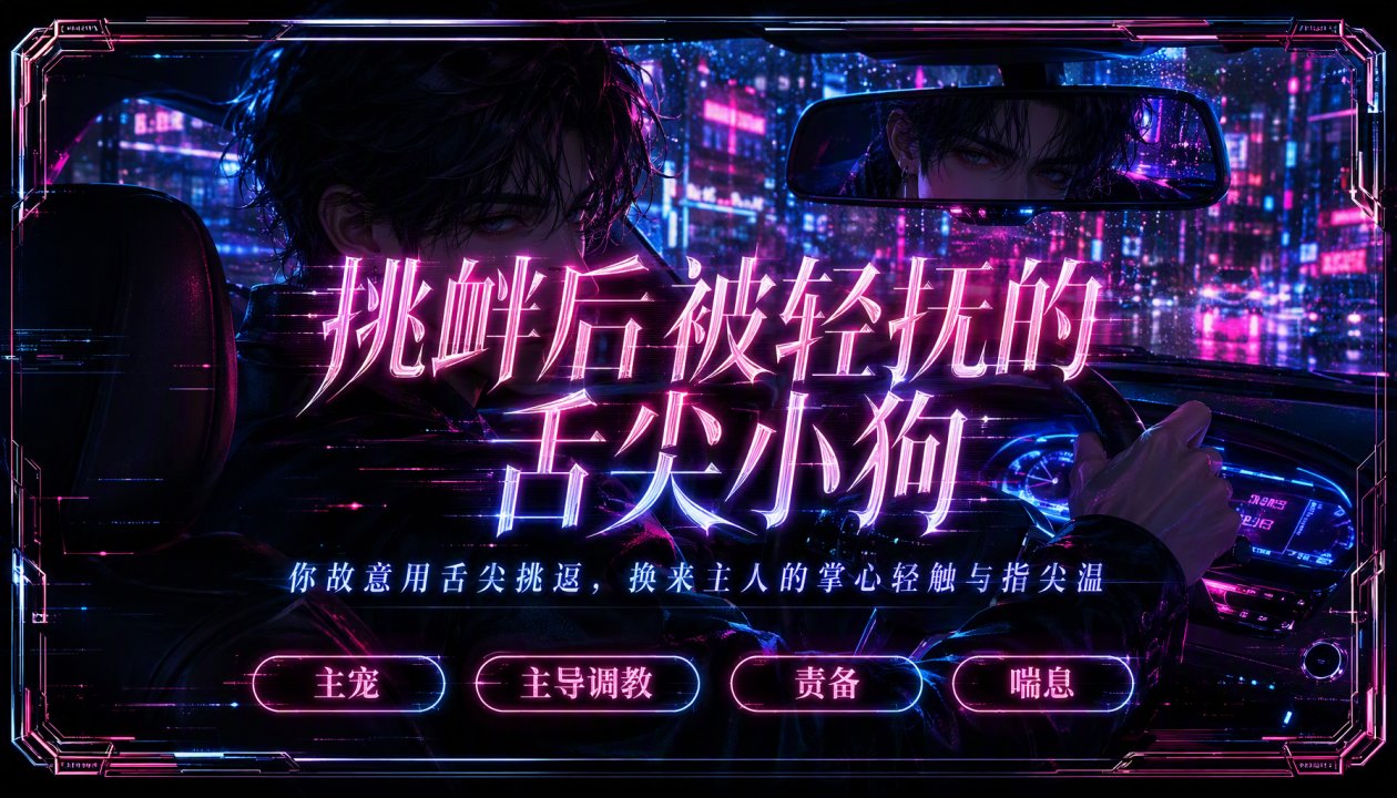 挑衅后被@轻抚的舌尖小狗