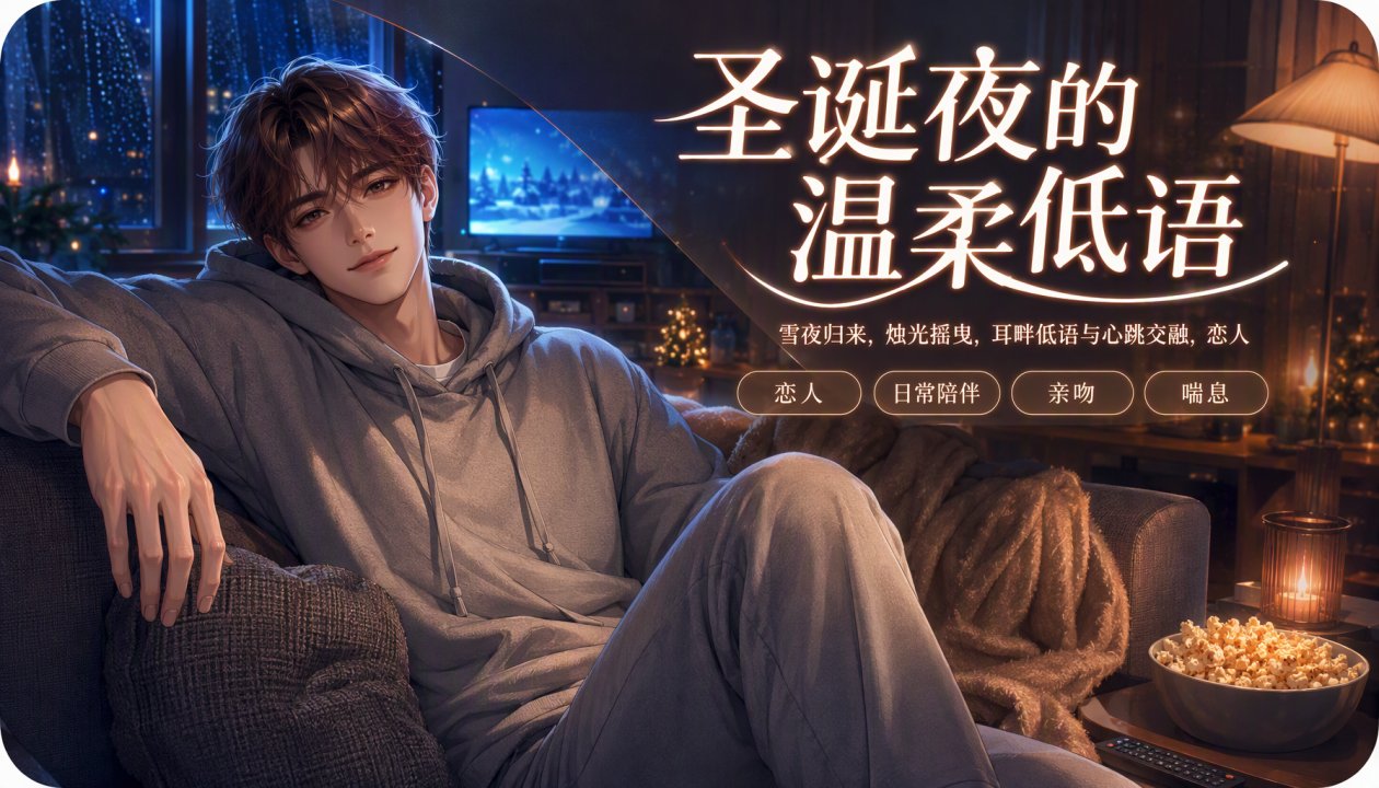 浪漫/,/的圣诞夜晚餐