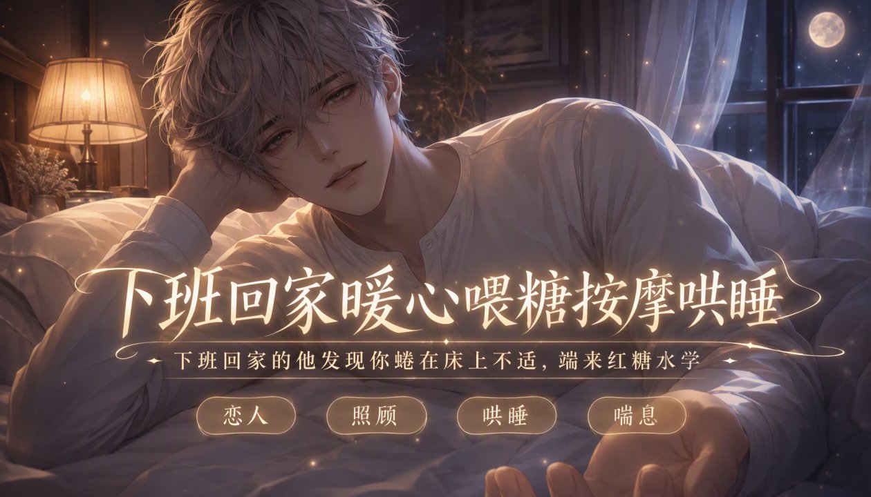 老公下班回家喂\#`/红糖水按摩.^#哄女友睡