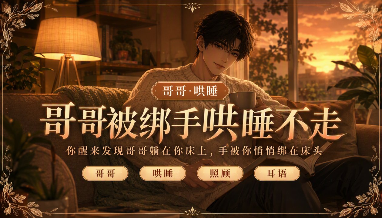 哥哥被绑手哄*,睡不走