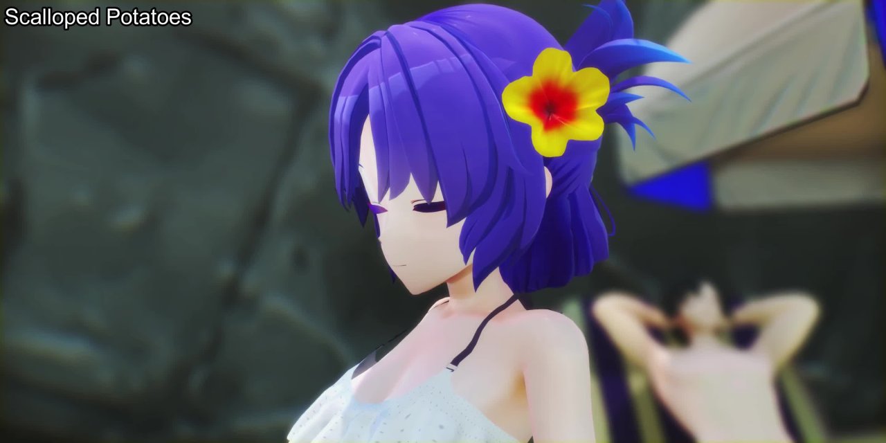 [MMD] 早濑优香在沙滩奶子随着舞步大幅度晃