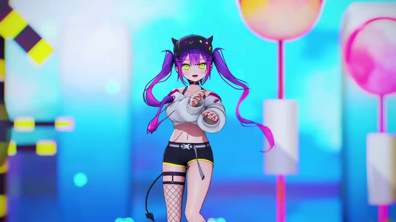 【MMD ホロライブ】常暗永远千本樱节奏里丰满部位用力摇