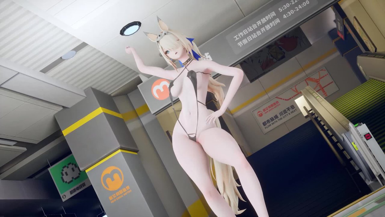 【MMD 绝区零】舞台聚光灯下长腿女郎大跳热舞