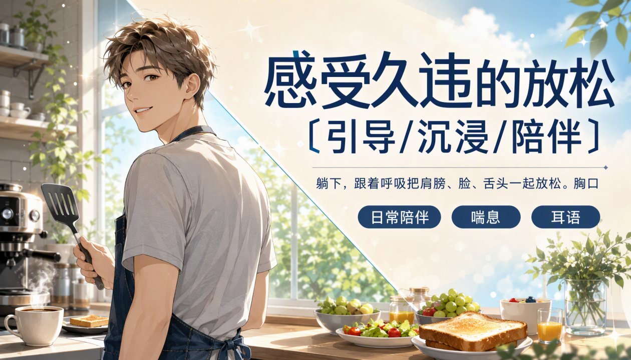 感受久违的^=\*放松〔引导/沉浸/陪伴〕