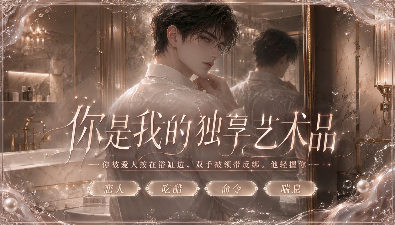 你是我独;;享=\的美丽又鲜活的艺术品