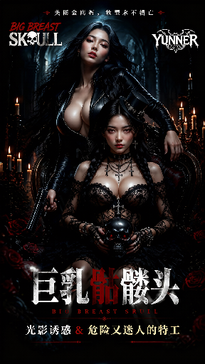 巨乳骷髅头&危险又迷人的特工&光影诱惑