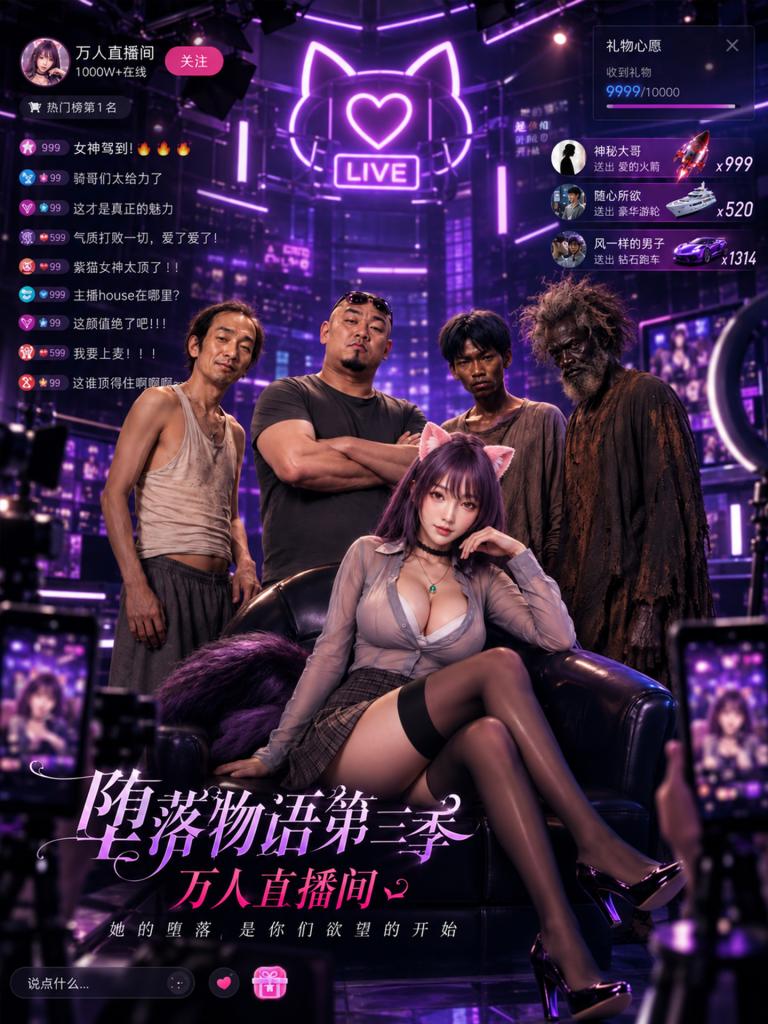 堕落物语3之万人性爱直播间  HDDJ-DJ0057