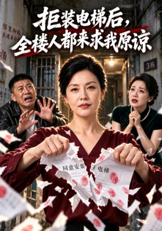 拒装电梯后，全楼人都来求我原谅