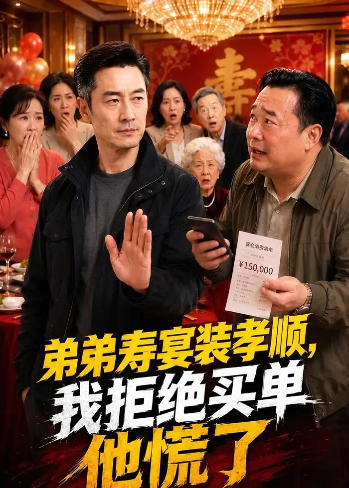 弟弟寿宴 *装孝顺，我拒绝买单他%慌了