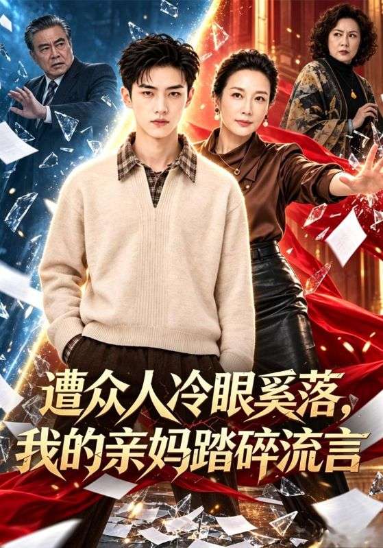 遭众人冷_,/眼奚落，我的亲妈踏碎.流言