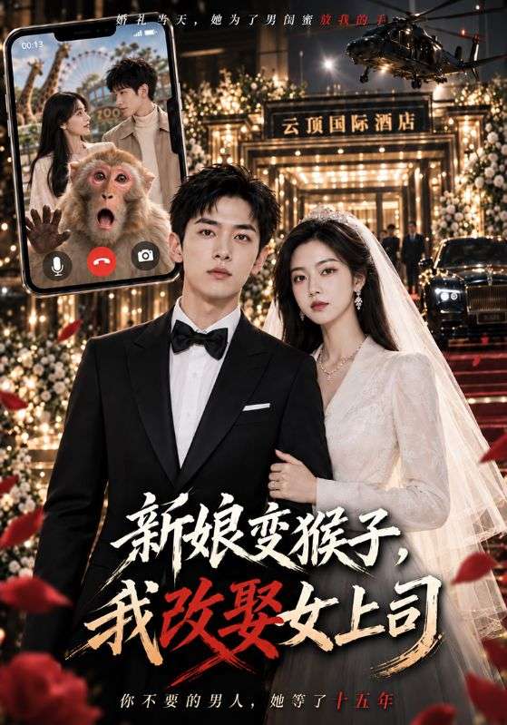 新娘变猴子，\我@)改娶女上司