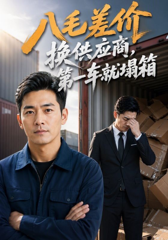 八毛差价换供应商，第一车就塌箱