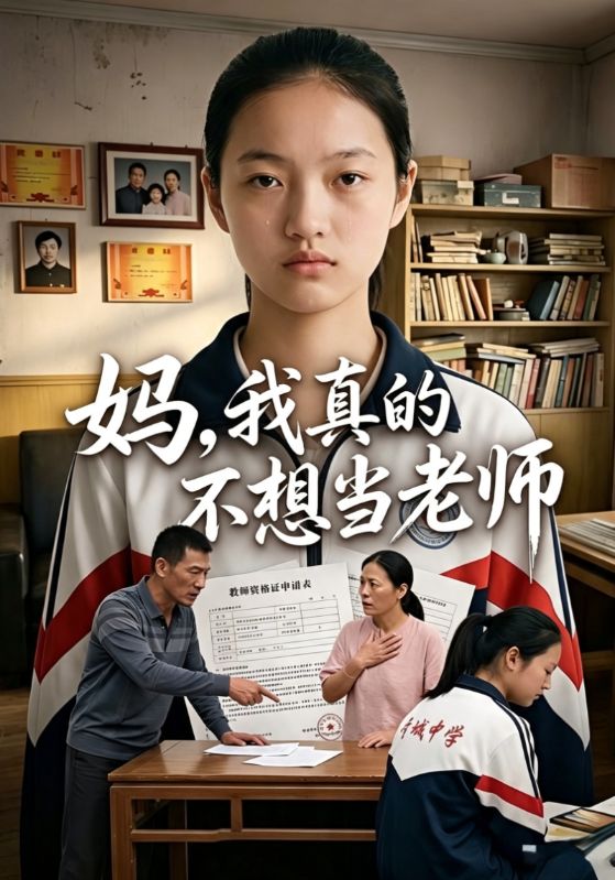 妈，;我真的不想当老师