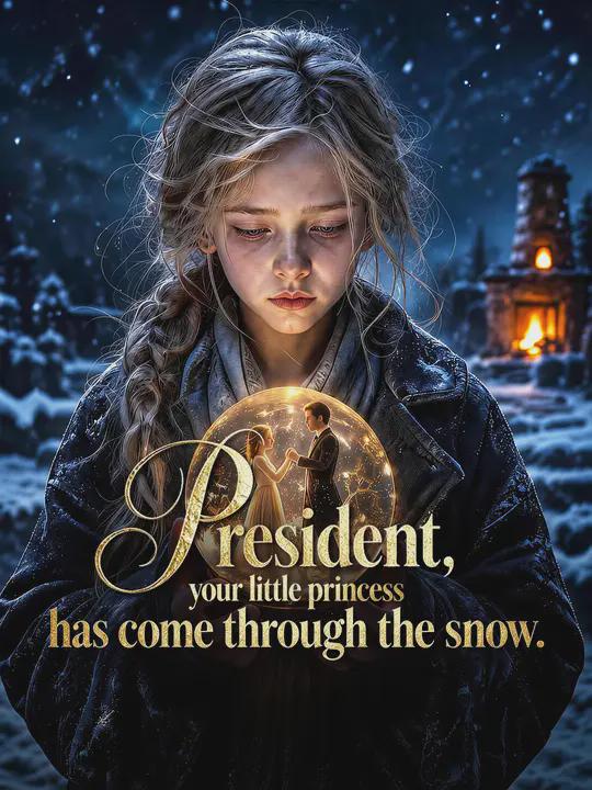 President,your little princess has come through the snow.