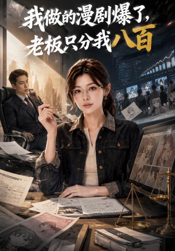 我做的漫剧爆了，老 板只分我+八百