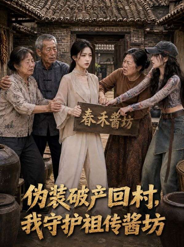 伪装破产回村，-( 我守护祖$传酱坊