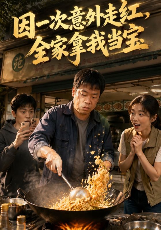 因一次!意外走红，全;@家拿我当宝