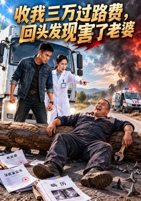 收我三(万过路费，回头发现害了老婆