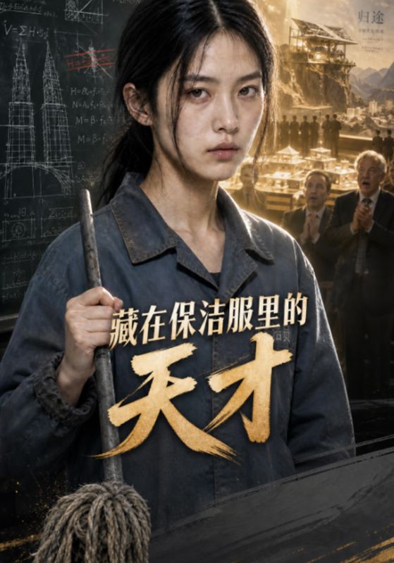 藏在保洁服?里的天才